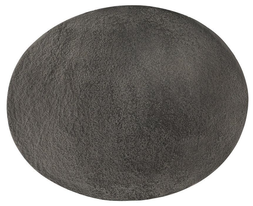 Currey and Company 4000-0104 Accent Table, Black Nickel