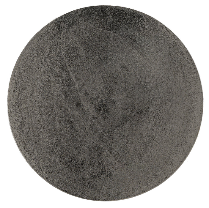 Currey and Company 4000-0105 Accent Table, Black Nickel