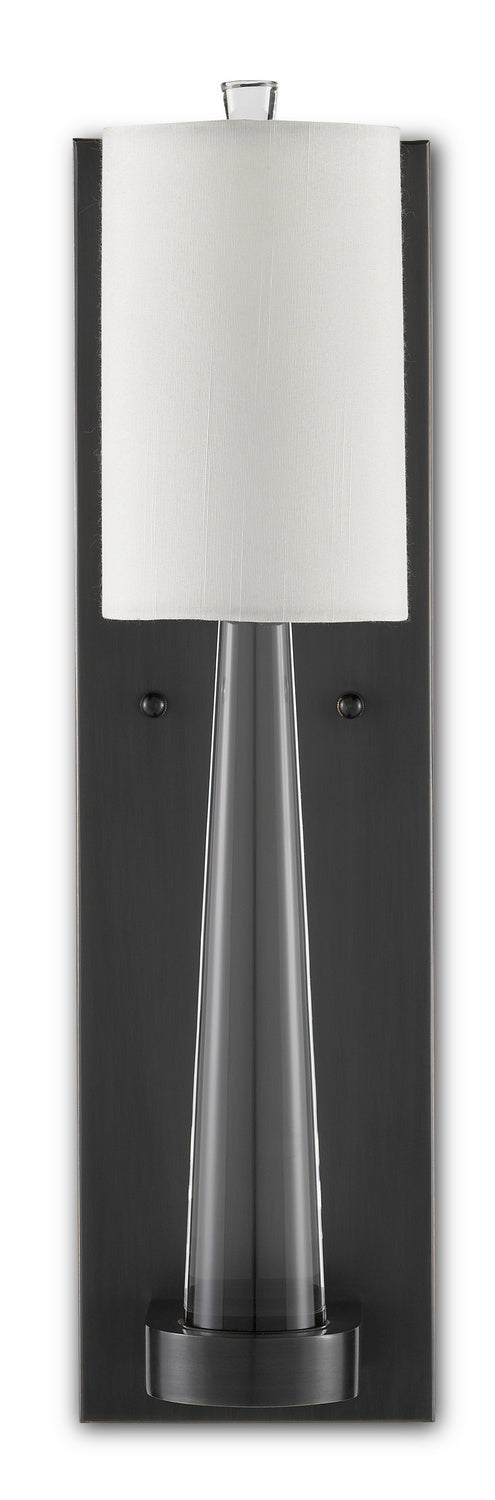 Currey and Company 5000-0176 One Light Wall Sconce, Oil Rubbed Bronze