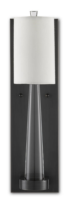 Currey and Company 5000-0176 One Light Wall Sconce, Oil Rubbed Bronze