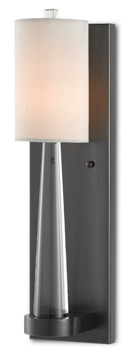 Currey and Company 5000-0176 One Light Wall Sconce, Oil Rubbed Bronze