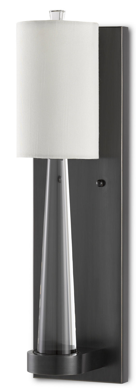 Currey and Company 5000-0176 One Light Wall Sconce, Oil Rubbed Bronze