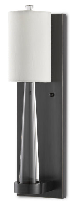 Currey and Company 5000-0176 One Light Wall Sconce, Oil Rubbed Bronze