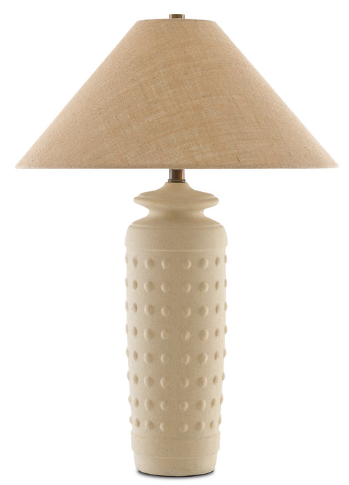Currey and Company 6000-0612 One Light Table Lamp, Sand