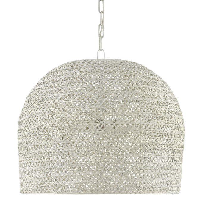 Currey and Company 9000-0623 Three Light Chandelier, White