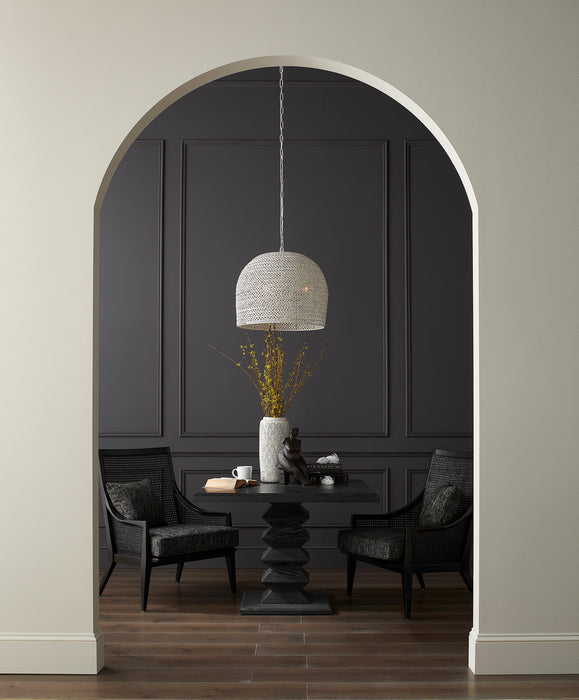 Currey and Company 9000-0623 Three Light Chandelier, White
