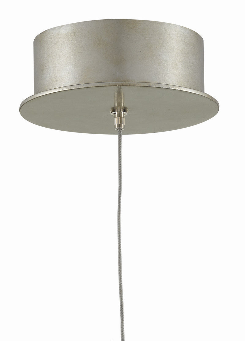 Currey and Company 9000-0695 One Light Pendant, Clear