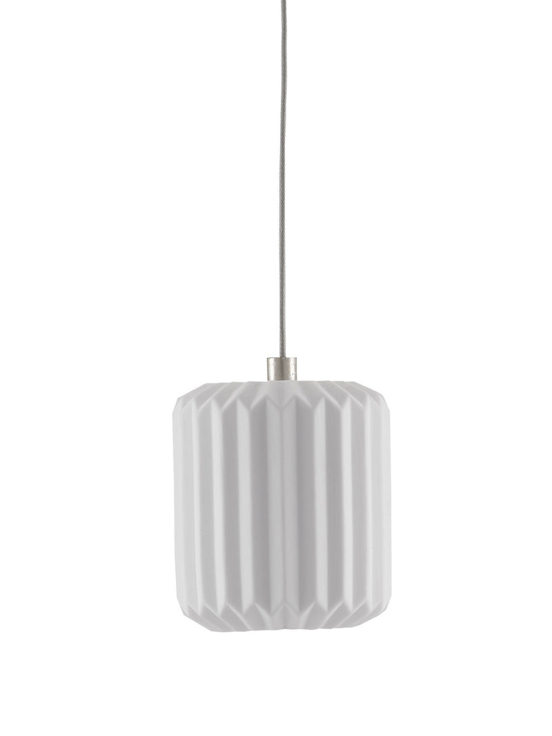 Currey and Company 9000-0709 One Light Pendant, White