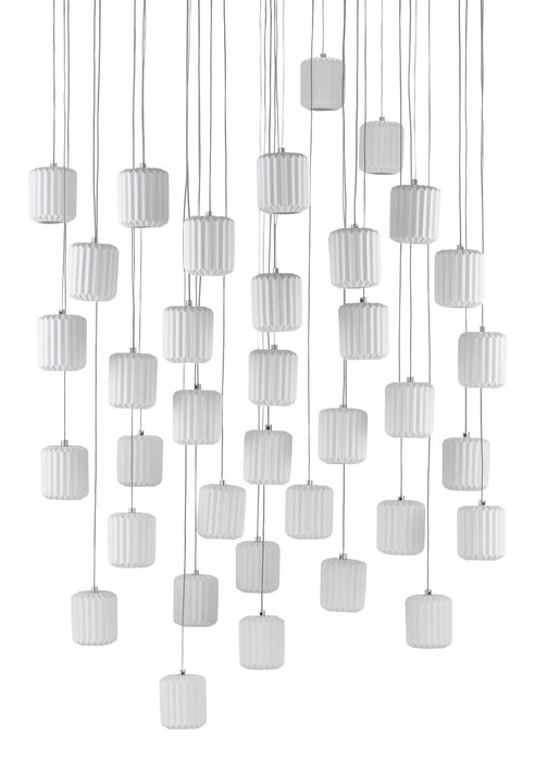 Currey and Company 9000-0715 36 Light Pendant, White