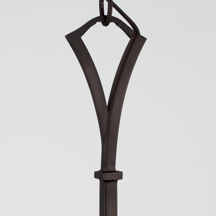 Capital Lighting 442881OB Eight Light Chandelier, Old Bronze