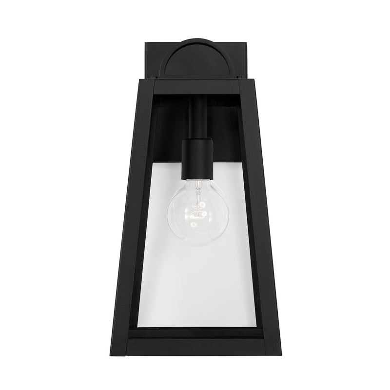 Capital Lighting 943711BK One Light Outdoor Wall Lantern, Black