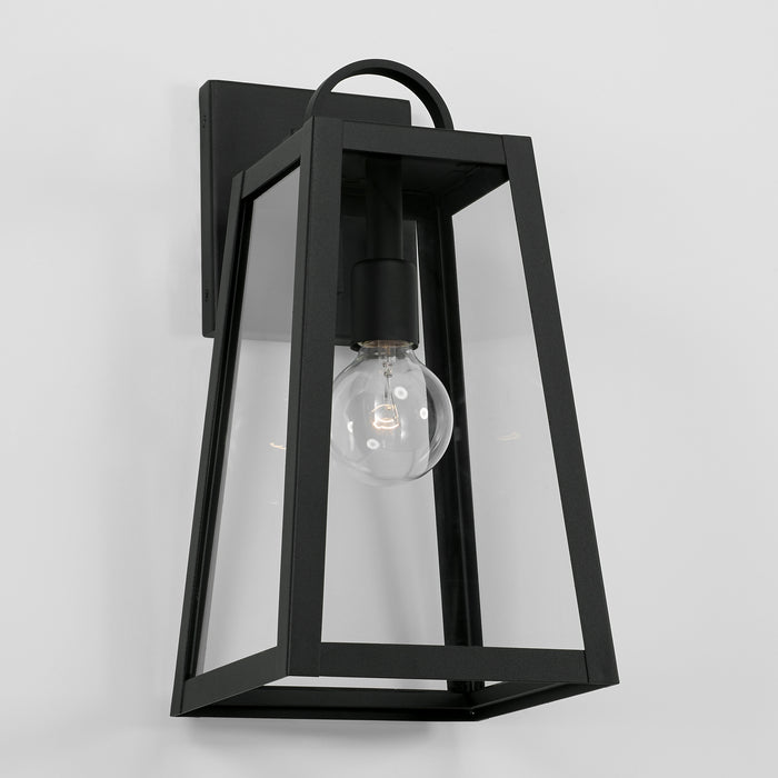 Capital Lighting 943711BK One Light Outdoor Wall Lantern, Black