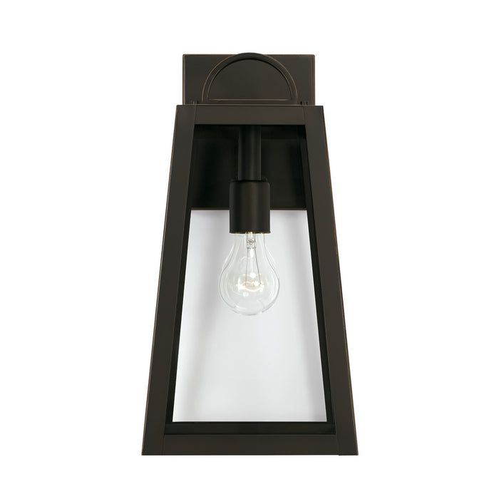 Capital Lighting 943711OZ One Light Outdoor Wall Lantern, Oiled Bronze