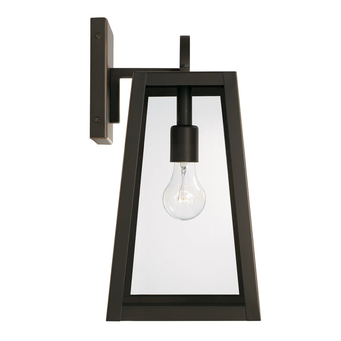 Capital Lighting 943711OZ One Light Outdoor Wall Lantern, Oiled Bronze