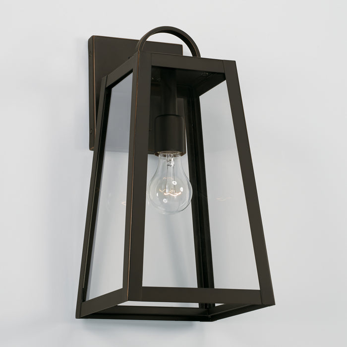 Capital Lighting 943711OZ One Light Outdoor Wall Lantern, Oiled Bronze