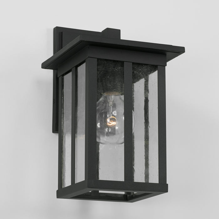 Capital Lighting 943811BK One Light Outdoor Wall Lantern, Black