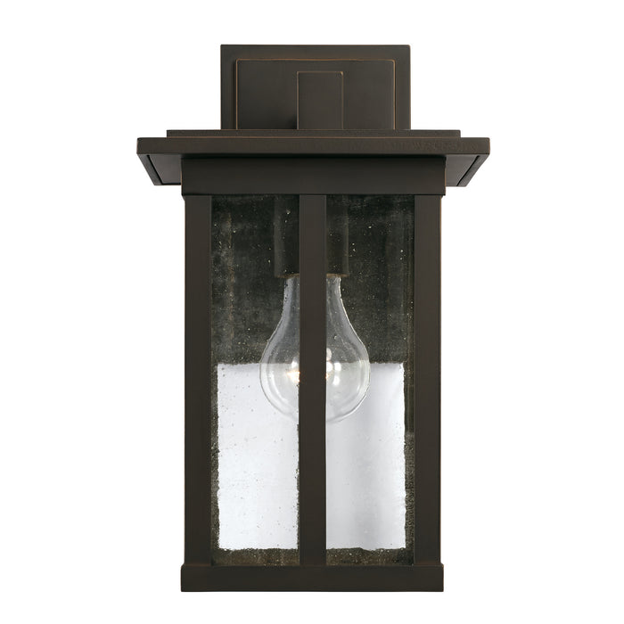 Capital Lighting 943811OZ One Light Outdoor Wall Lantern, Oiled Bronze