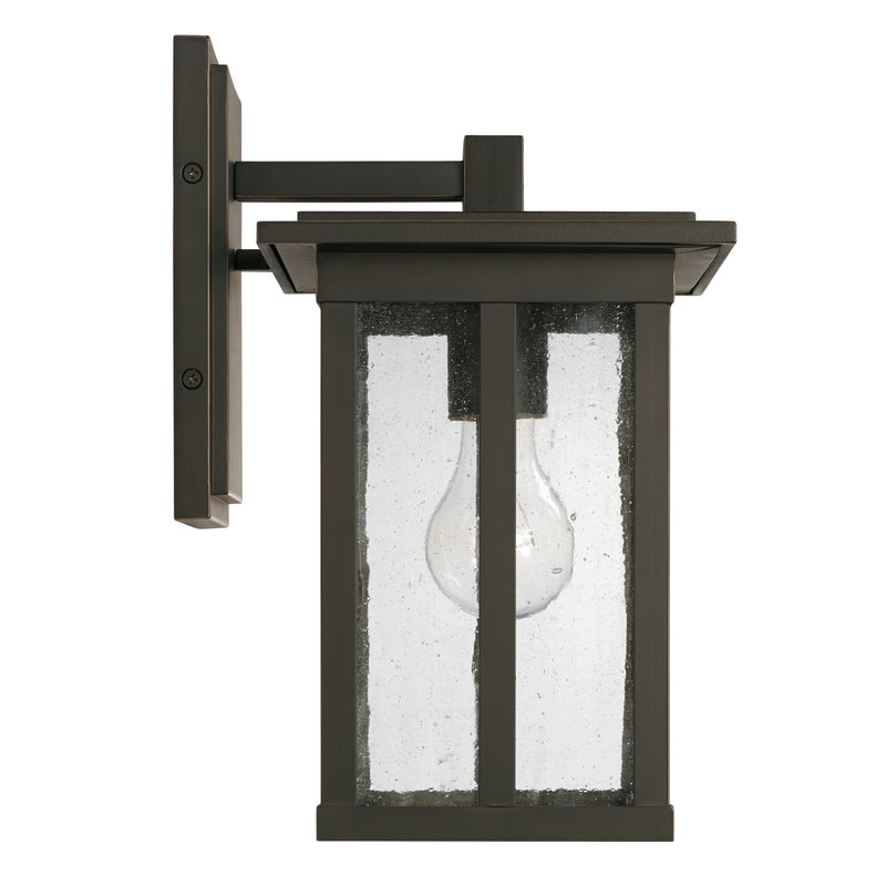 Capital Lighting 943811OZ One Light Outdoor Wall Lantern, Oiled Bronze
