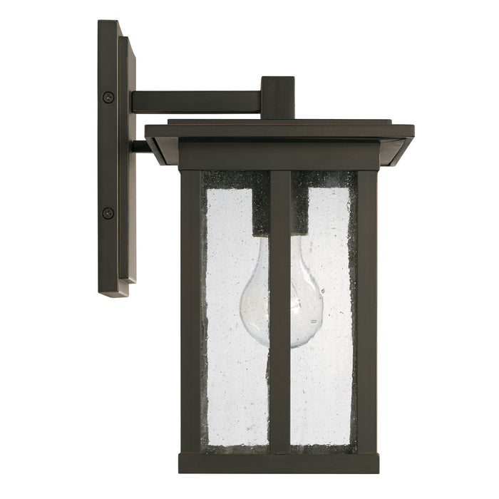 Capital Lighting 943811OZ One Light Outdoor Wall Lantern, Oiled Bronze