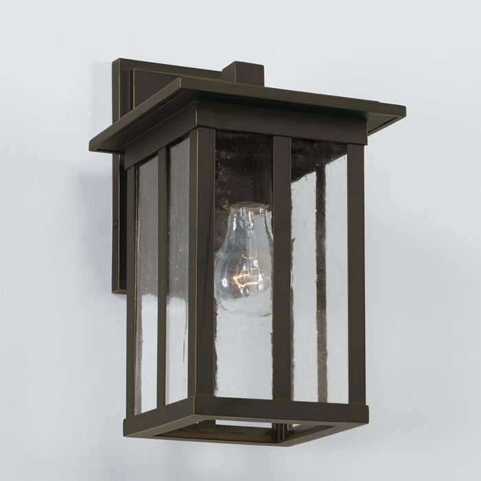Capital Lighting 943811OZ One Light Outdoor Wall Lantern, Oiled Bronze