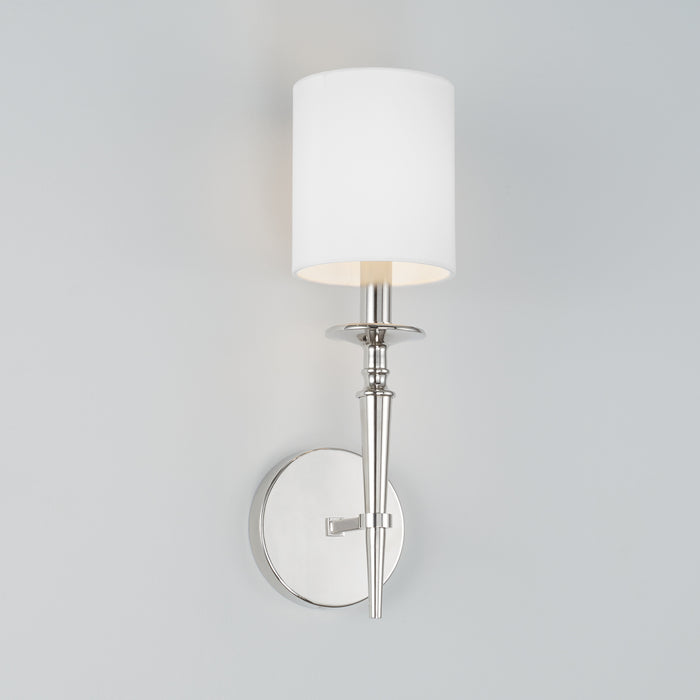 Capital Lighting 642611PN-701 One Light Wall Sconce, Polished Nickel