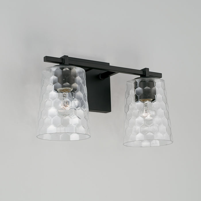 Capital Lighting 143521MB-517 Two Light Vanity, Matte Black