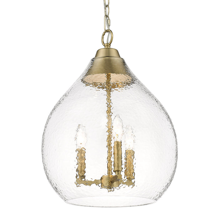 Golden 1094-3P BCB-HCG Three Light Pendant, Brushed Champagne Bronze
