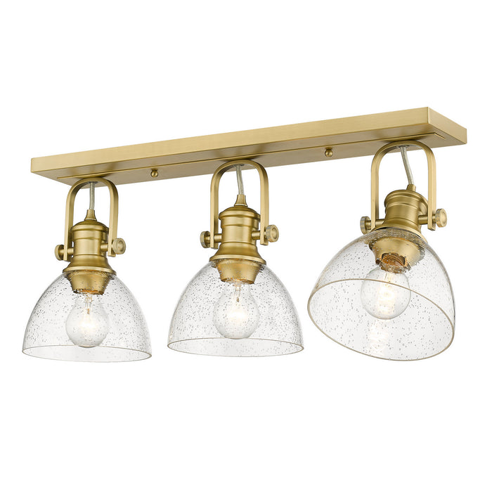 Golden 3118-BA3 BCB-SD Three Light Bath Vanity, Brushed Champagne Bronze