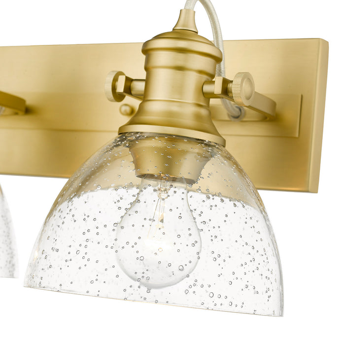 Golden 3118-BA3 BCB-SD Three Light Bath Vanity, Brushed Champagne Bronze