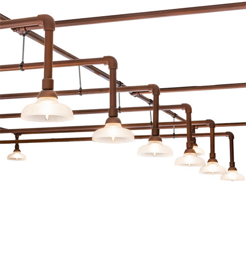 Meyda Tiffany 226153 21 Light Chandelier, Copper Over Nickel