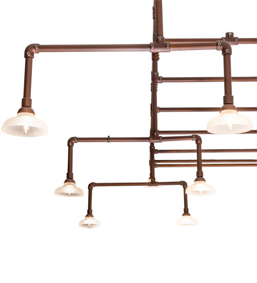 Meyda Tiffany 226153 21 Light Chandelier, Copper Over Nickel