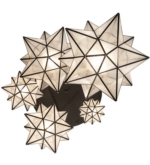 Meyda Tiffany 234759 Five Light Pendant, Timeless Bronze