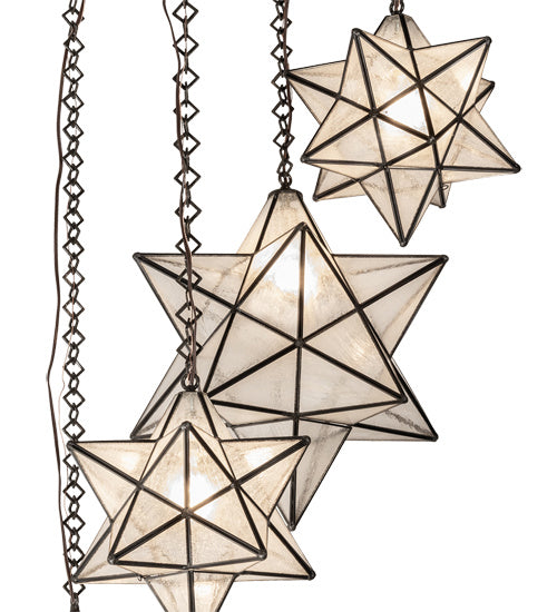 Meyda Tiffany 234759 Five Light Pendant, Timeless Bronze
