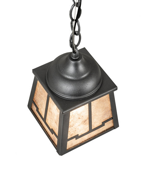 Meyda Tiffany 235322 One Light Mini Pendant, Gun Metal Gray