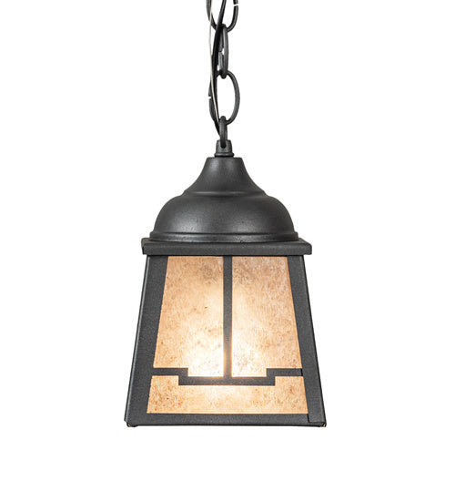 Meyda Tiffany 235322 One Light Mini Pendant, Gun Metal Gray