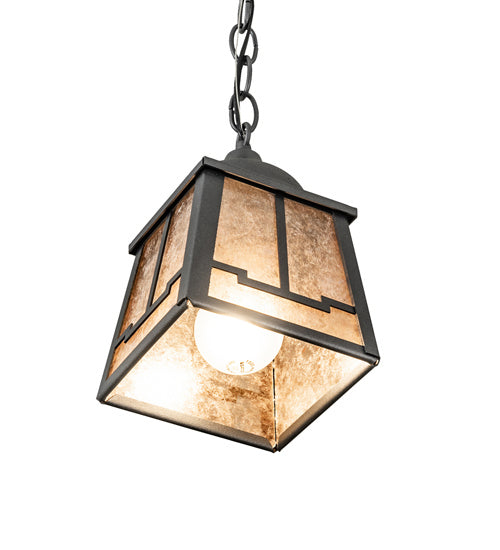 Meyda Tiffany 235322 One Light Mini Pendant, Gun Metal Gray