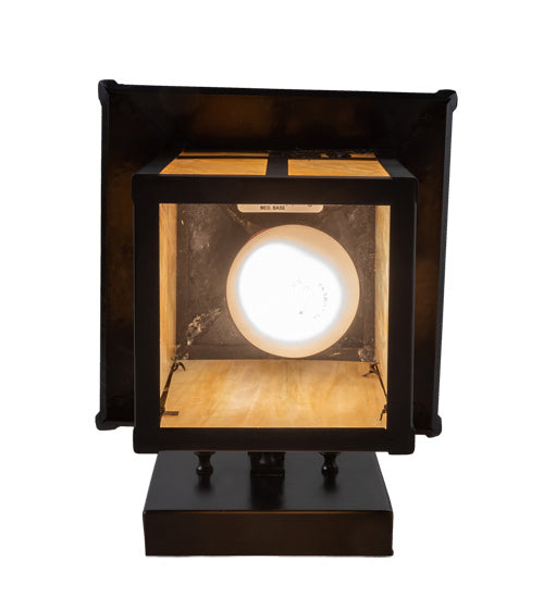 Meyda Tiffany 235887 One Light Wall Sconce, Craftsman Brown