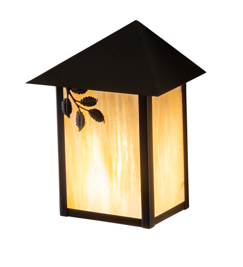 Meyda Tiffany 235888 One Light Wall Sconce, Craftsman Brown