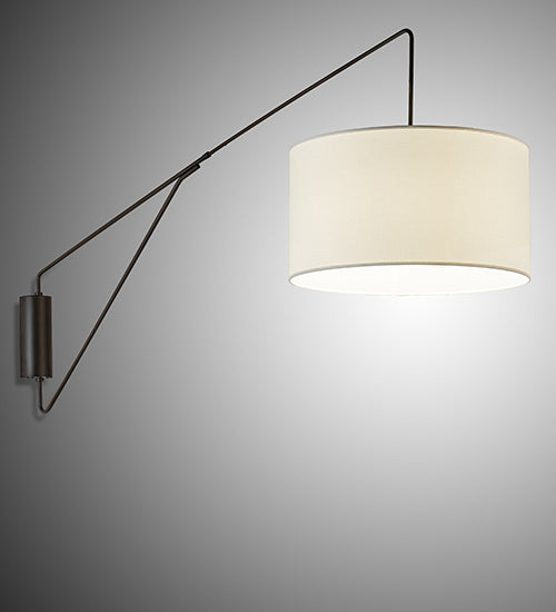 Meyda Tiffany 237531 One Light Swing Arm Wall Sconce, Oil Rubbed Bronze