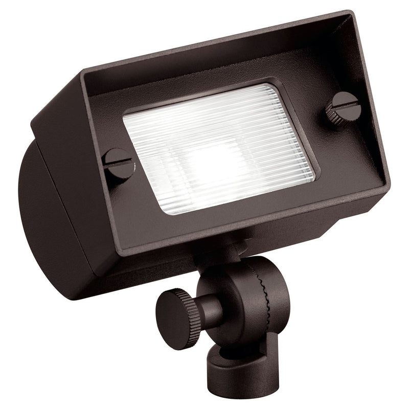 Kichler 15476AZT One Light Mini Flood, Textured Architectural Bronze