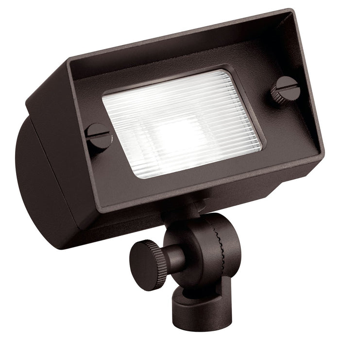 Kichler 15476AZT One Light Mini Flood, Textured Architectural Bronze