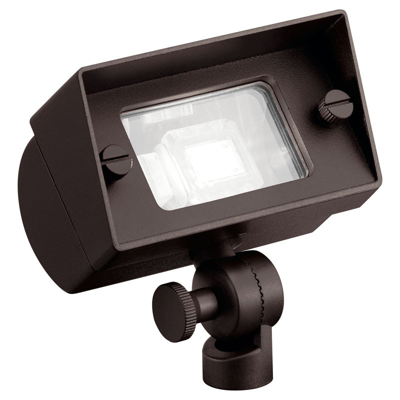 Kichler 15476AZT One Light Mini Flood, Textured Architectural Bronze