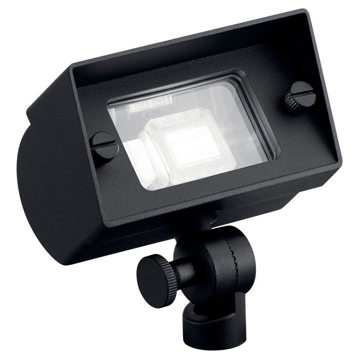 Kichler 15476BKT One Light Mini Flood, Textured Black