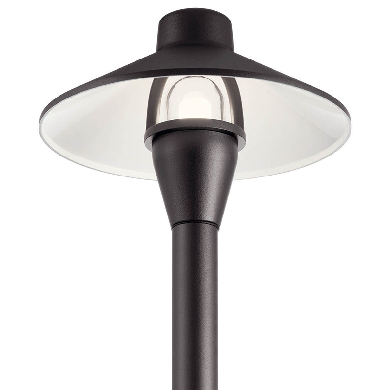 Kichler 15478AZT One Light Path Light, Textured Architectural Bronze