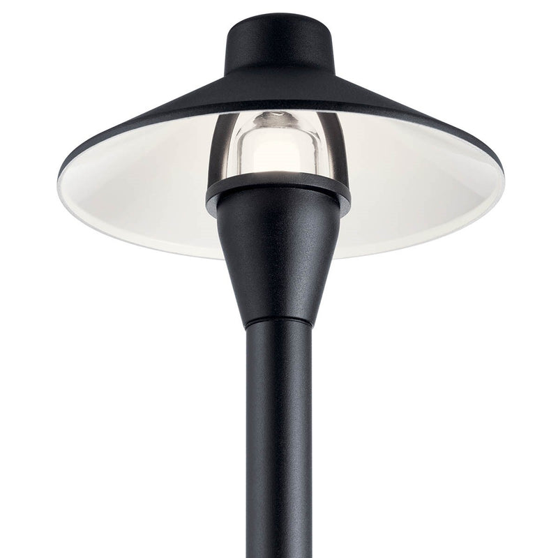 Kichler 15478BKT One Light Path Light, Textured Black