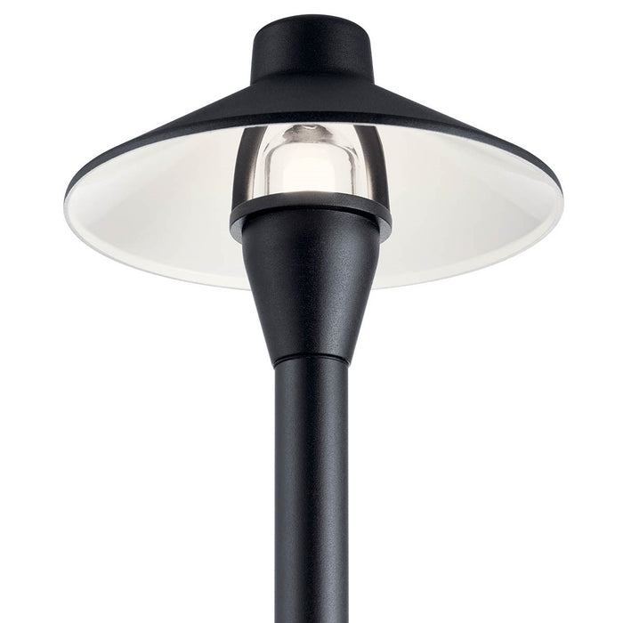 Kichler 15478BKT One Light Path Light, Textured Black
