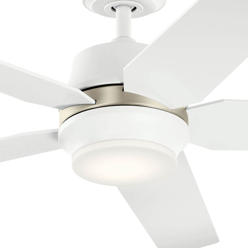 Kichler 300059MWH 52" Ceiling Fan, Matte White