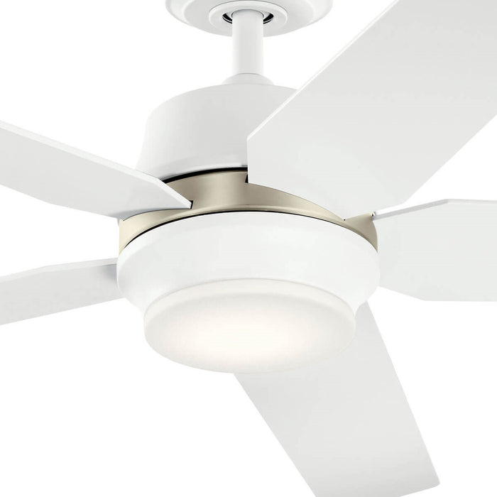 Kichler 300059MWH 52" Ceiling Fan, Matte White