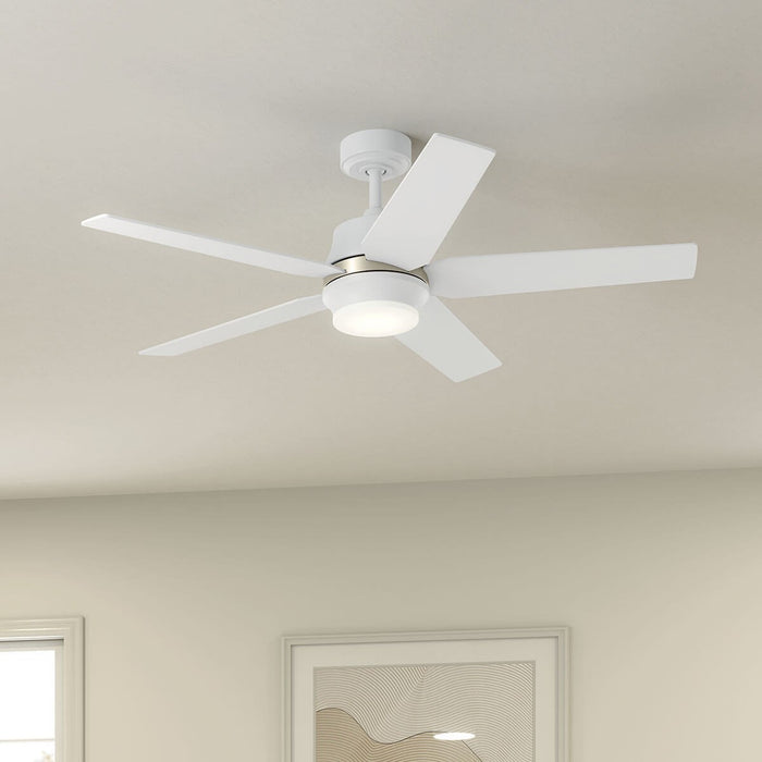 Kichler 300059MWH 52" Ceiling Fan, Matte White