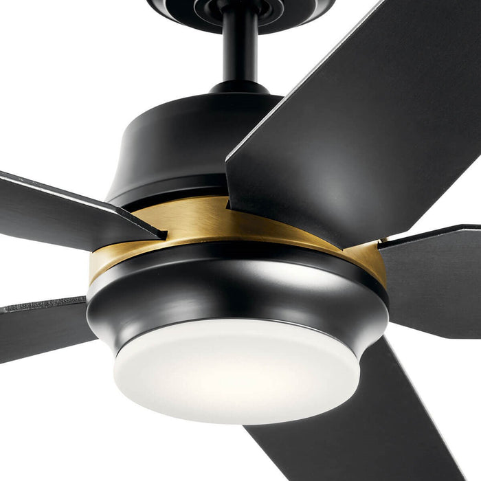 Kichler 300059SBK 52" Ceiling Fan, Satin Black